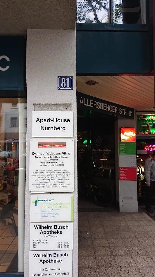 Apart-House Nuernberg Aparthotel Nuremberga